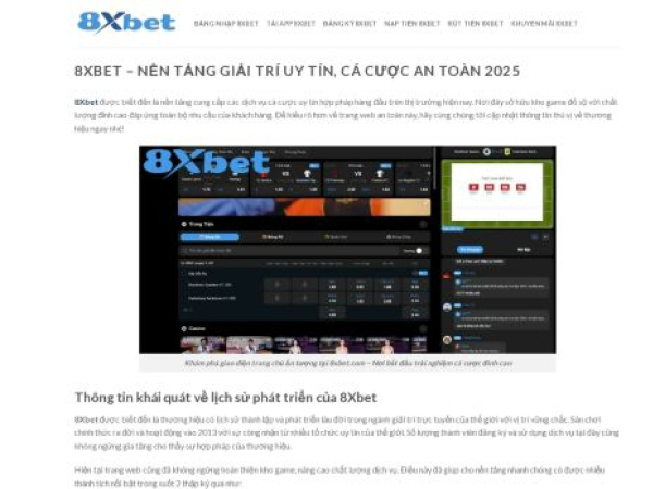 8xbet.promo