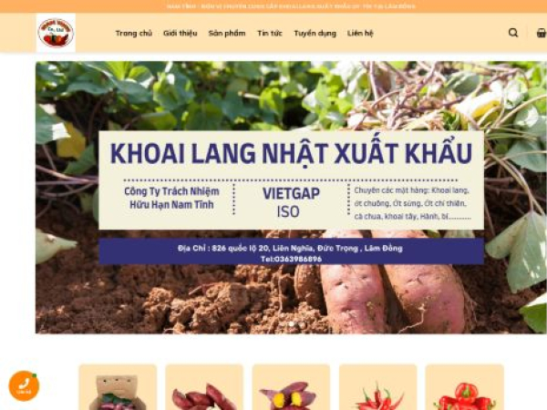 namtinhvegetable.com