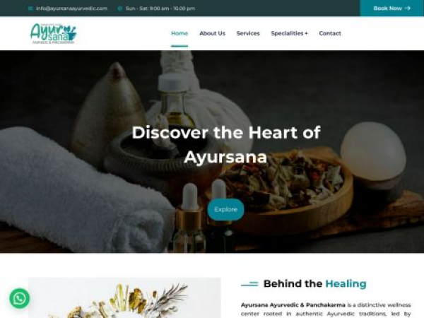 ayursanaayurvedic.com
