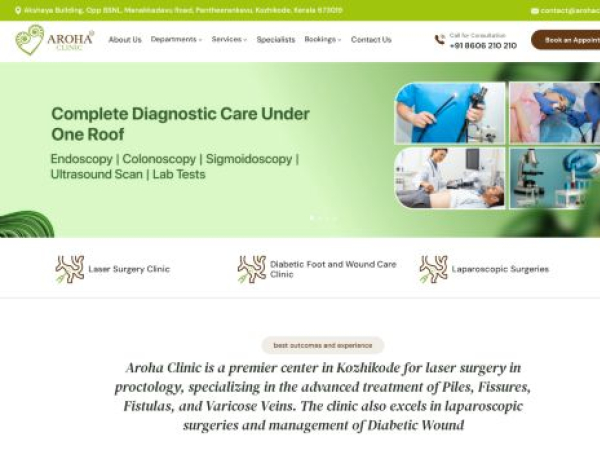 arohaclinic.com