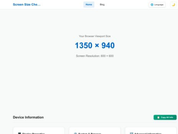 screensizechecker.com