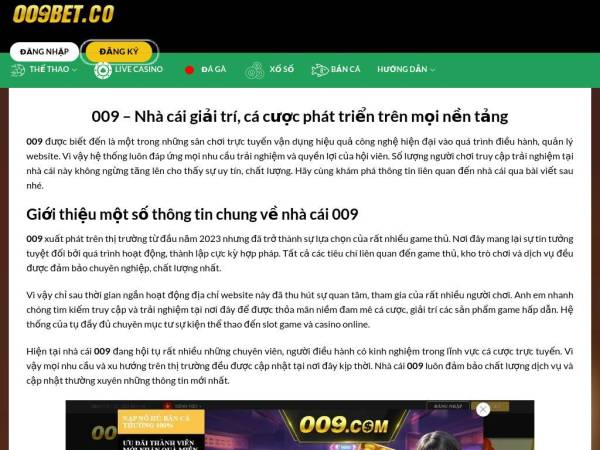 009bet.co