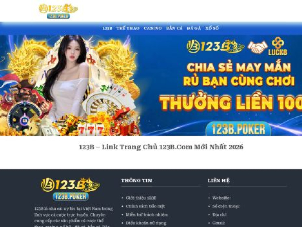 123b.poker