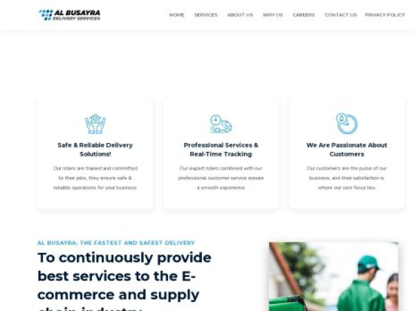 al-busayradelivery.com