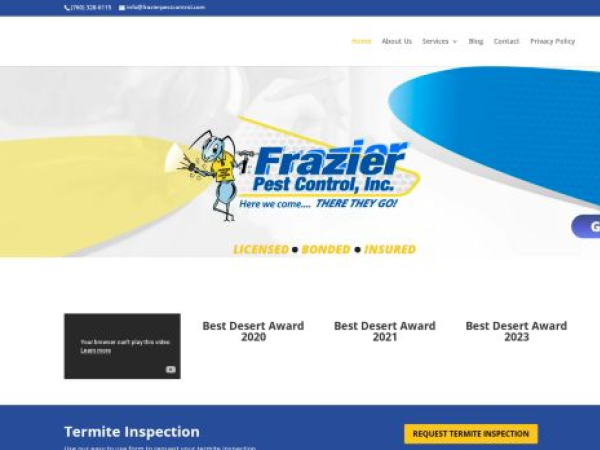 frazierpestcontrol.com