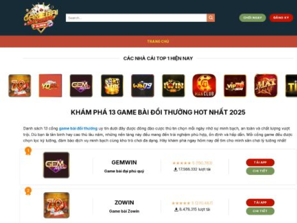 gamebaidoithuongz.biz