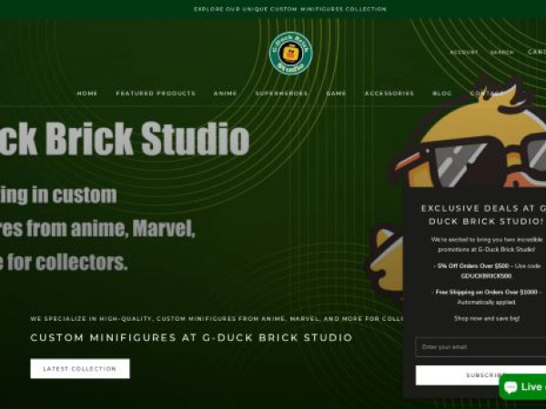 gduckbrickstudio.com