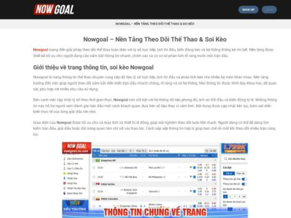 nowgoal.za.com