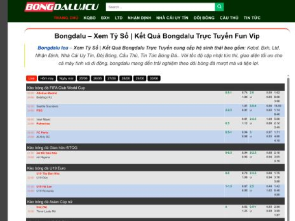 bongdalu.icu