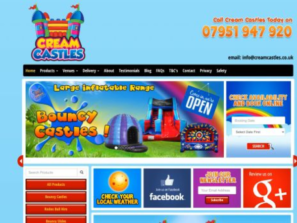 creamcastles.co.uk