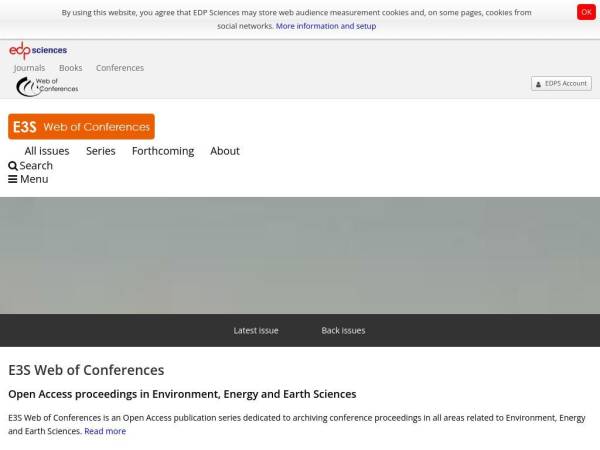 e3s-conferences.org