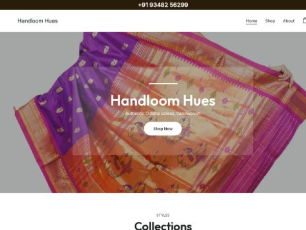 handloomhues.com