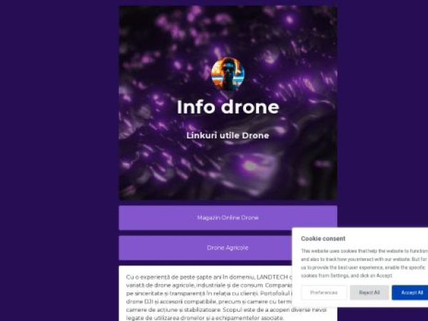 infodrone.start.page