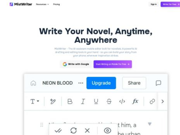 mistwriter.com
