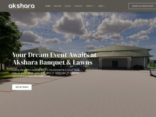 aksharabanquets.com