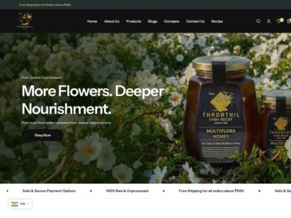 bijuthadathilfarmhoney.com