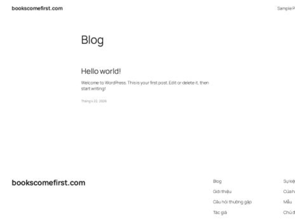 bookscomefirst.com