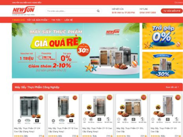 maysaythucphamnewsun.com