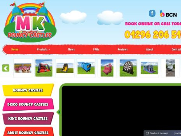 mkbouncycastles.co.uk