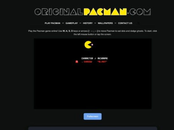 originalpacman.com