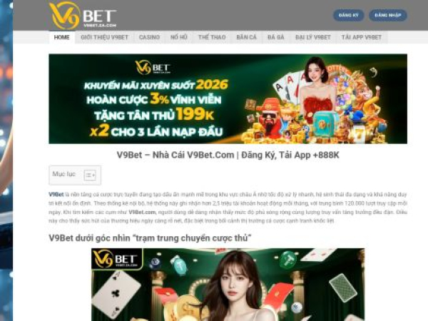 v9bet.za.com