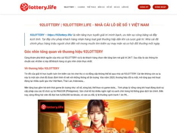 92lottery.life