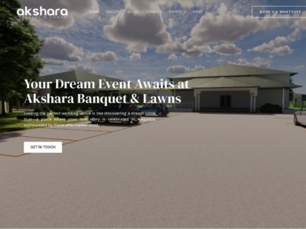 aksharabanquets.com