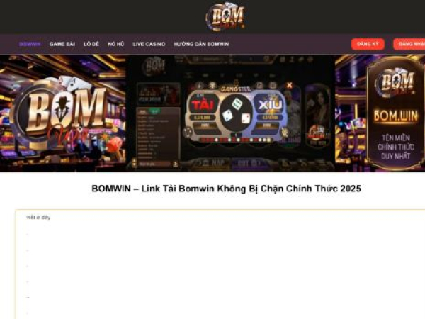 bomwin.tech