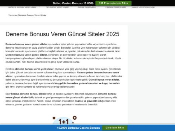 denemebonusguncel.com