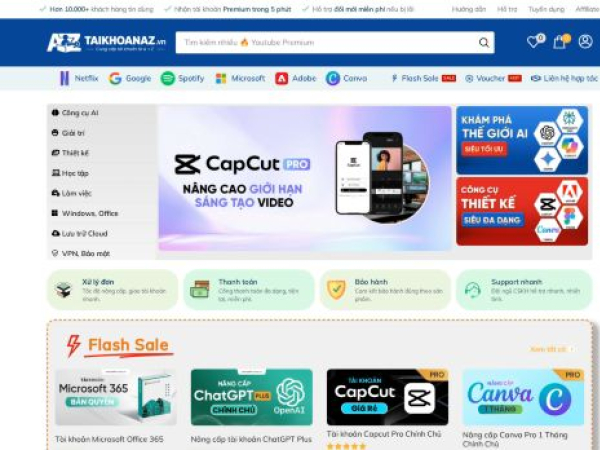 taikhoanaz.vn