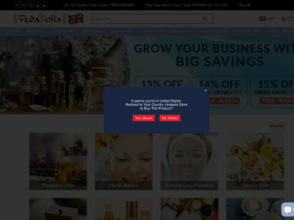vedaoils.co.uk