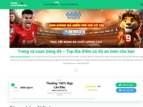 trangcacuocbongda.club