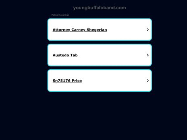youngbuffaloband.com